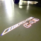 MERCEDES BENZ LOGO PROJECTOT LIGHTS Nr.03 (cantidad 1 = 1 juego/2 luces de puerta)