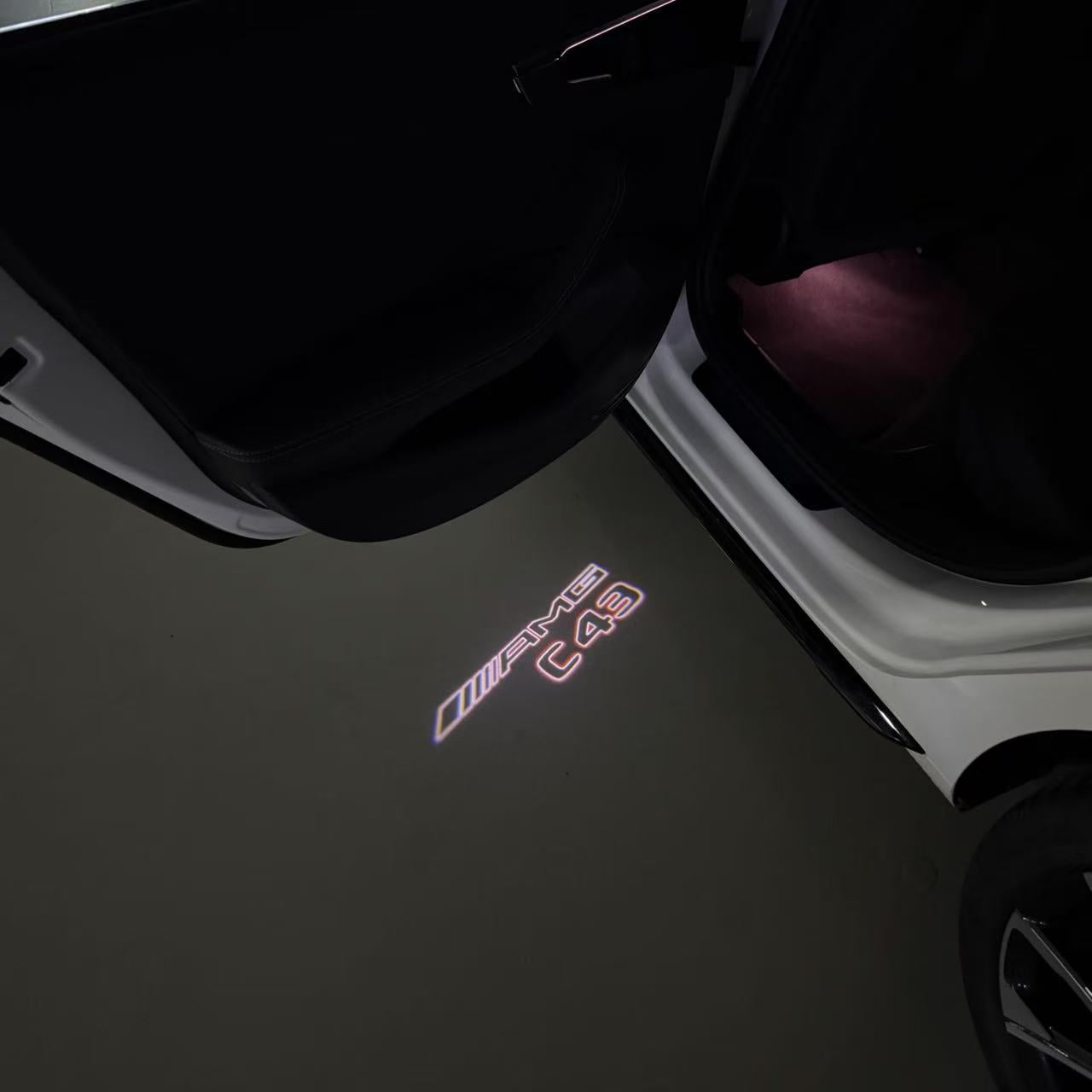 MERCEDES BENZ LOGO PROJECTOT LIGHTS Nr.03 (Menge 1 = 1 Sätze/2 Türleuchten)