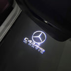 MERCEDES BENZ LOGO PROJECTOT LIGHTS Nr.03 (cantidad 1 = 1 juego/2 luces de puerta)