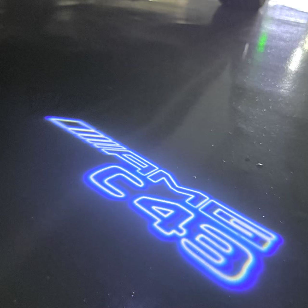 MERCEDES BENZ LOGO PROJECTOT LIGHTS Nr.03 (Menge 1 = 1 Sätze/2 Türleuchten)