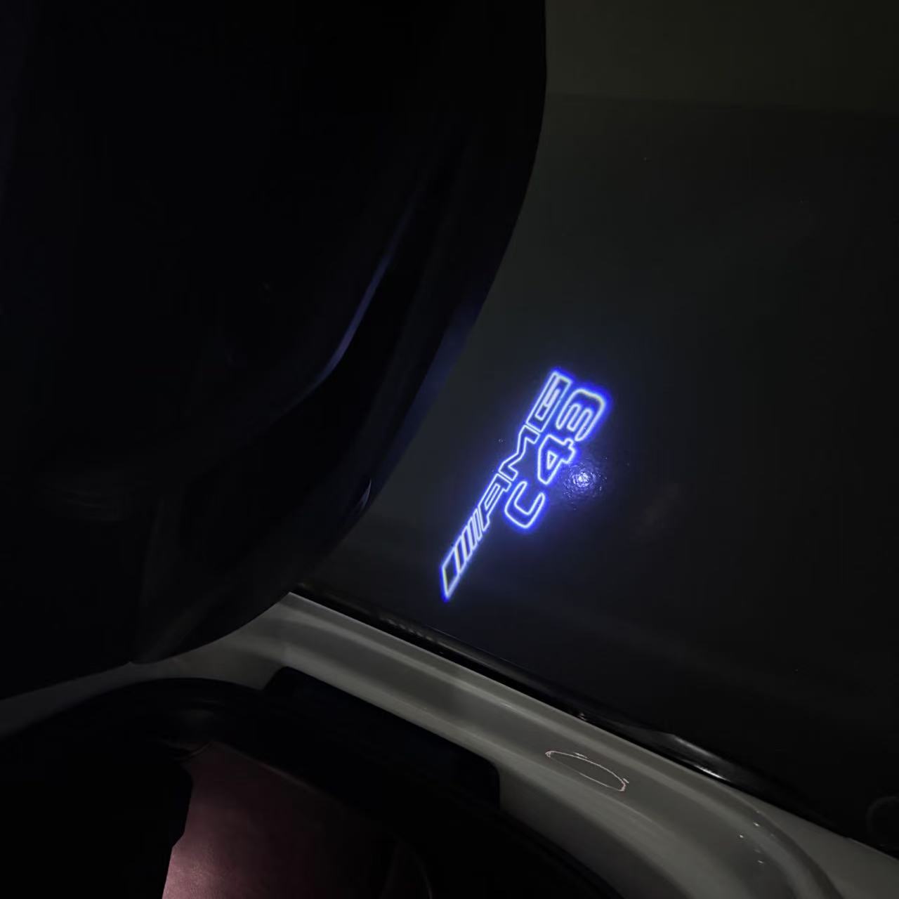 MERCEDES BENZ LOGO PROJECTOT LIGHTS Nr.03 (Menge 1 = 1 Sätze/2 Türleuchten)