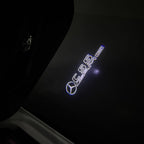 MERCEDES BENZ LOGO PROJECTOT LIGHTS Nr.03 (cantidad 1 = 1 juego/2 luces de puerta)