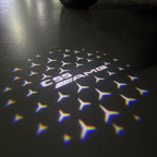 MERCEDES BENZ  C55 AMG LOGO PROJECTOT LIGHTS  (quantity 1 = 1 sets/2 door lights)Nr.03f010