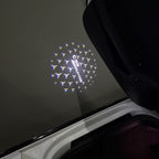 MERCEDES BENZ  C55 AMG LOGO PROJECTOT LIGHTS  (quantity 1 = 1 sets/2 door lights)Nr.03f010