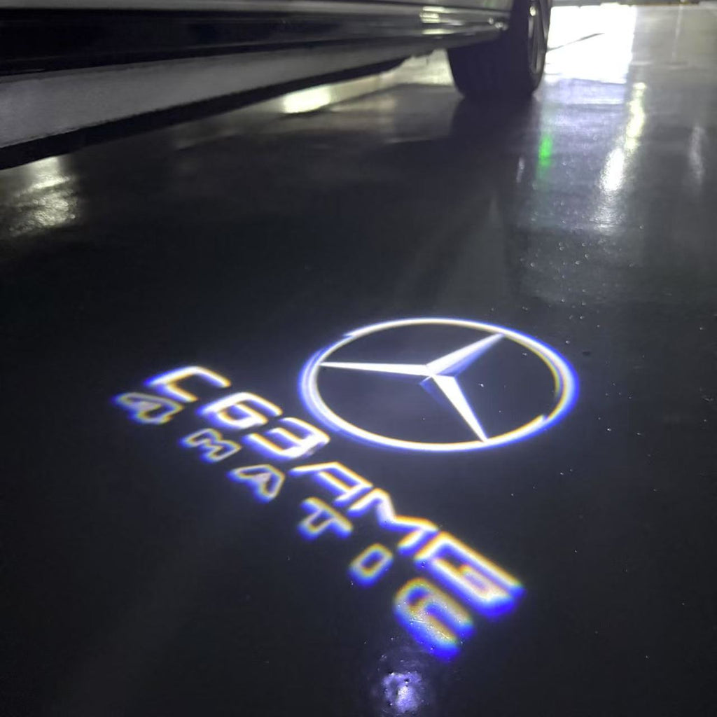 MERCEDES BENZ LOGO PROJECTOT LIGHTS Nr.03 (Menge 1 = 1 Sätze/2 Türleuchten)