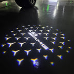 MERCEDES BENZ LOGO PROJECTOT LIGHTS Nr.03 (cantidad 1 = 1 juego/2 luces de puerta)