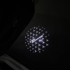 MERCEDES BENZ LOGO PROJECTOT LIGHTS Nr.03 (cantidad 1 = 1 juego/2 luces de puerta)