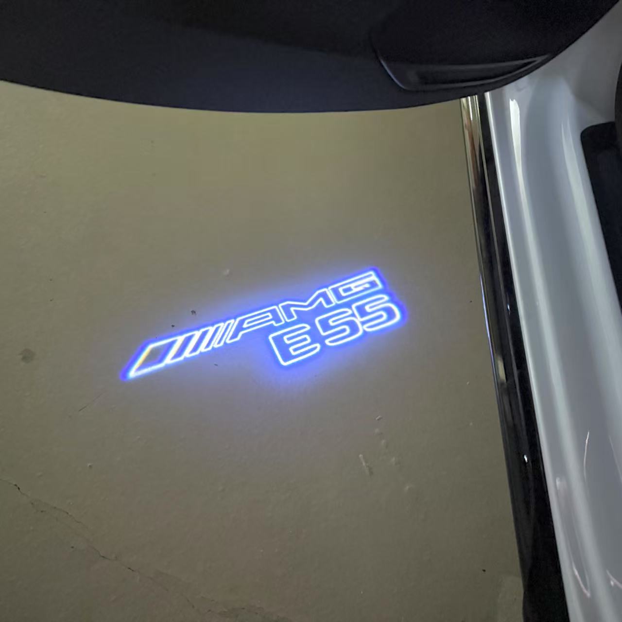 MERCEDES BENZ LOGO PROJECTOT LIGHTS Nr.03 (cantidad 1 = 1 juego/2 luces de puerta)