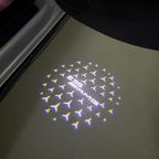 MERCEDES BENZ LOGO PROJECTOT LIGHTS Nr.03 (cantidad 1 = 1 juego/2 luces de puerta)