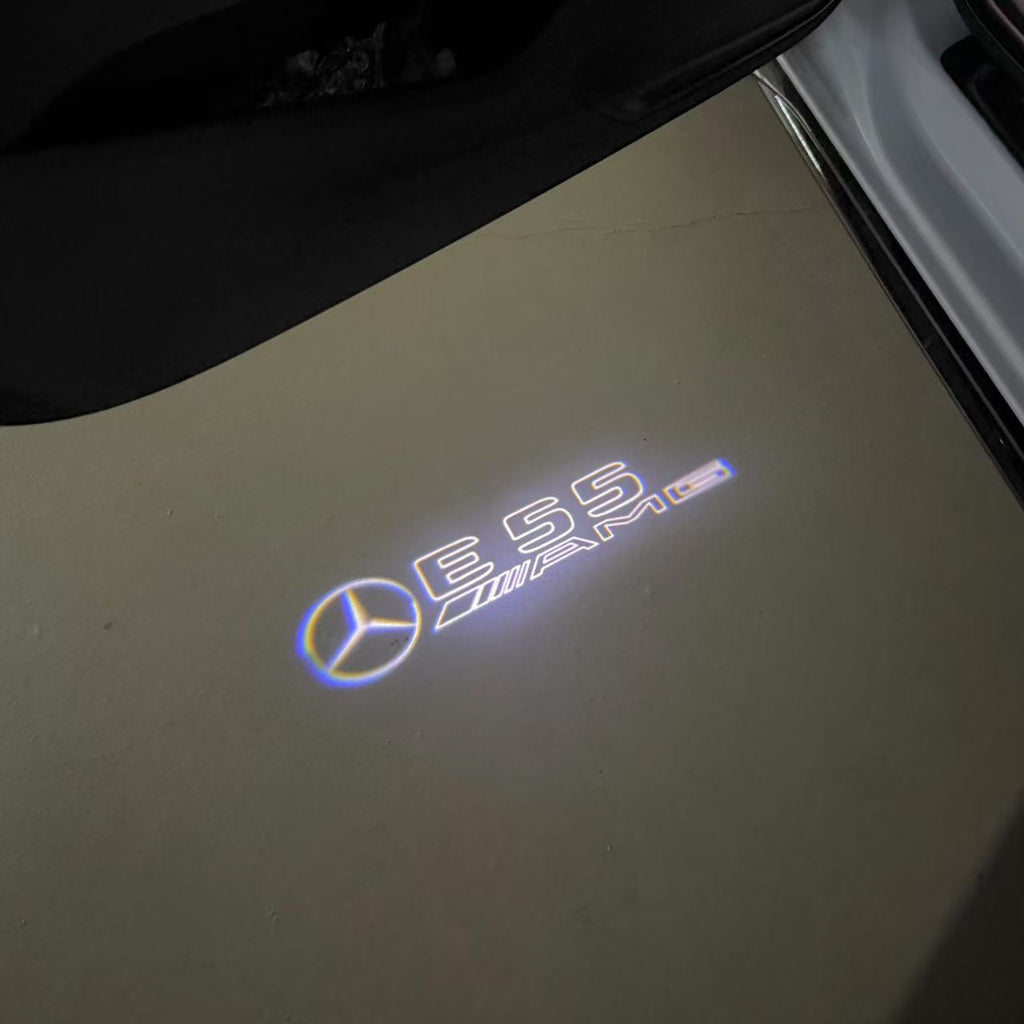 MERCEDES BENZ LOGO PROJECTOT LIGHTS Nr.03 (cantidad 1 = 1 juego/2 luces de puerta)