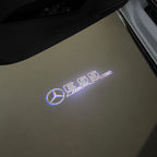 MERCEDES BENZ LOGO PROJECTOT LIGHTS Nr.03 (cantidad 1 = 1 juego/2 luces de puerta)