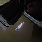 MERCEDES BENZ LOGO PROJECTOT LIGHTS Nr.03 (cantidad 1 = 1 juego/2 luces de puerta)