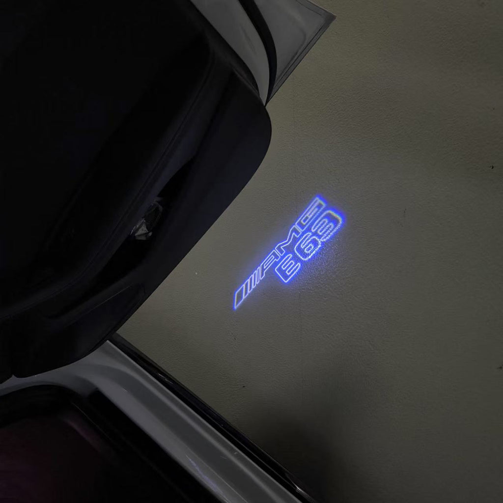 MERCEDES BENZ LOGO PROJECTOT LIGHTS Nr.03 (cantidad 1 = 1 juego/2 luces de puerta)