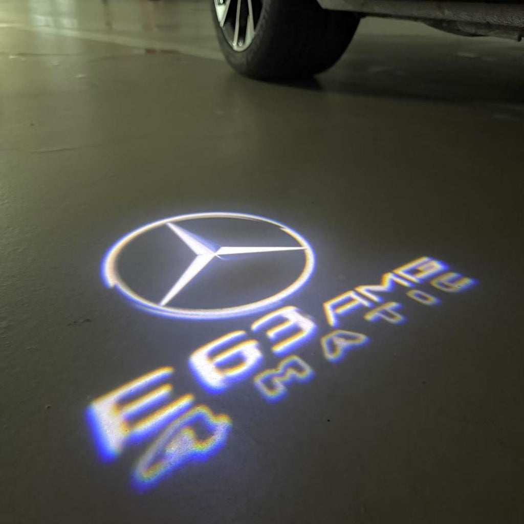 MERCEDES BENZ LOGO PROJECTOT LIGHTS Nr.03 (Menge 1 = 1 Sätze/2 Türleuchten)
