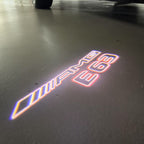 MERCEDES BENZ LOGO PROJECTOT LIGHTS Nr.03 (cantidad 1 = 1 juego/2 luces de puerta)