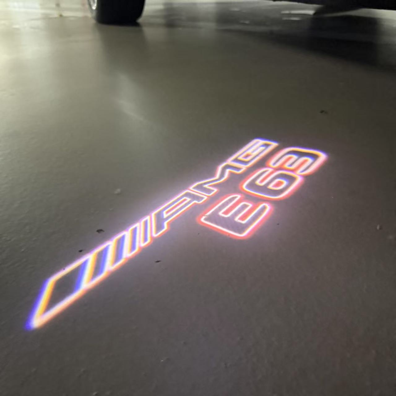 MERCEDES BENZ LOGO PROJECTOT LIGHTS Nr.03 (cantidad 1 = 1 juego/2 luces de puerta)