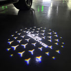MERCEDES BENZ LOGO PROJECTOT LIGHTS Nr.03 (cantidad 1 = 1 juego/2 luces de puerta)