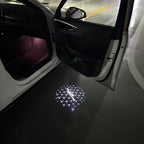 MERCEDES BENZ LOGO PROJECTOT LIGHTS Nr.03 (cantidad 1 = 1 juego/2 luces de puerta)