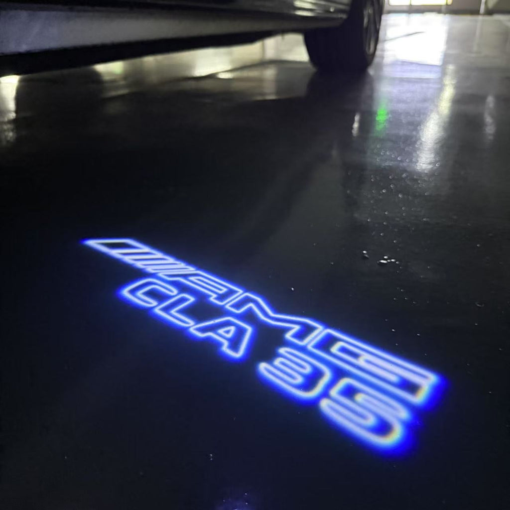 MERCEDES BENZ LOGO PROJECTOT LIGHTS Nr.03 (cantidad 1 = 1 juego/2 luces de puerta)
