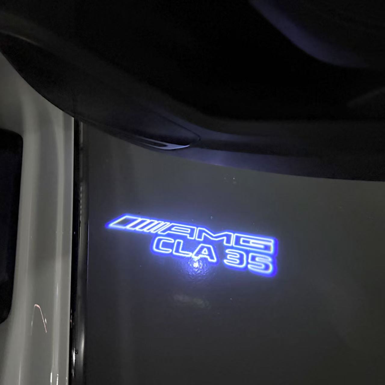 MERCEDES BENZ LOGO PROJECTOT LIGHTS Nr.03 (Menge 1 = 1 Sätze/2 Türleuchten)