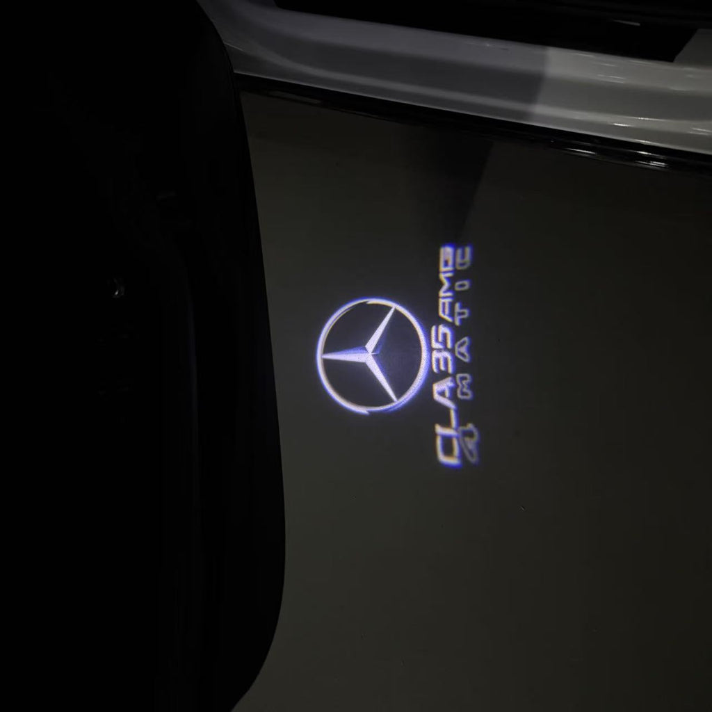 MERCEDES BENZ LOGO PROJECTOT LIGHTS Nr.03 (Menge 1 = 1 Sätze/2 Türleuchten)