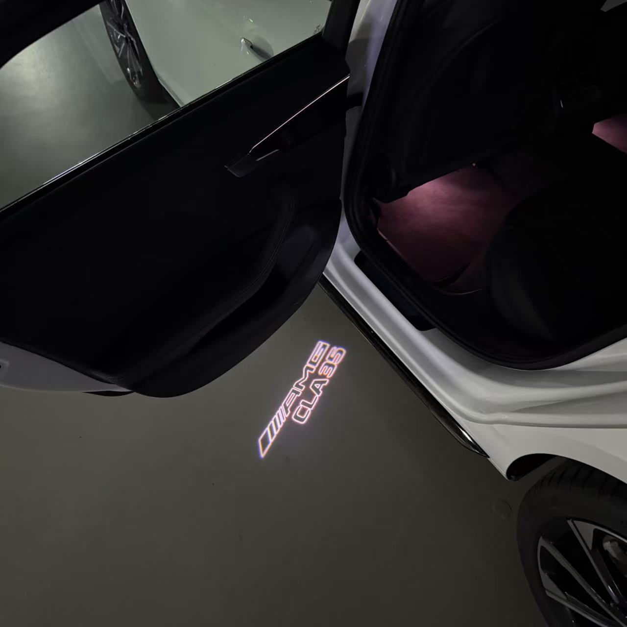 MERCEDES BENZ LOGO PROJECTOT LIGHTS Nr.03 (Menge 1 = 1 Sätze/2 Türleuchten)