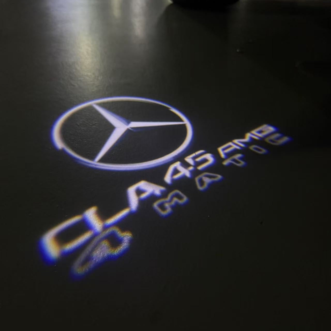 MERCEDES BENZ LOGO PROJECTOT LIGHTS Nr.03 (Menge 1 = 1 Sätze/2 Türleuchten)