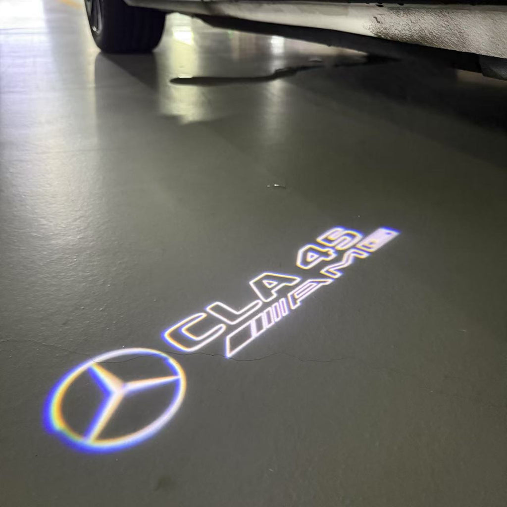 MERCEDES BENZ LOGO PROJECTOT LIGHTS Nr.03 (Menge 1 = 1 Sätze/2 Türleuchten)