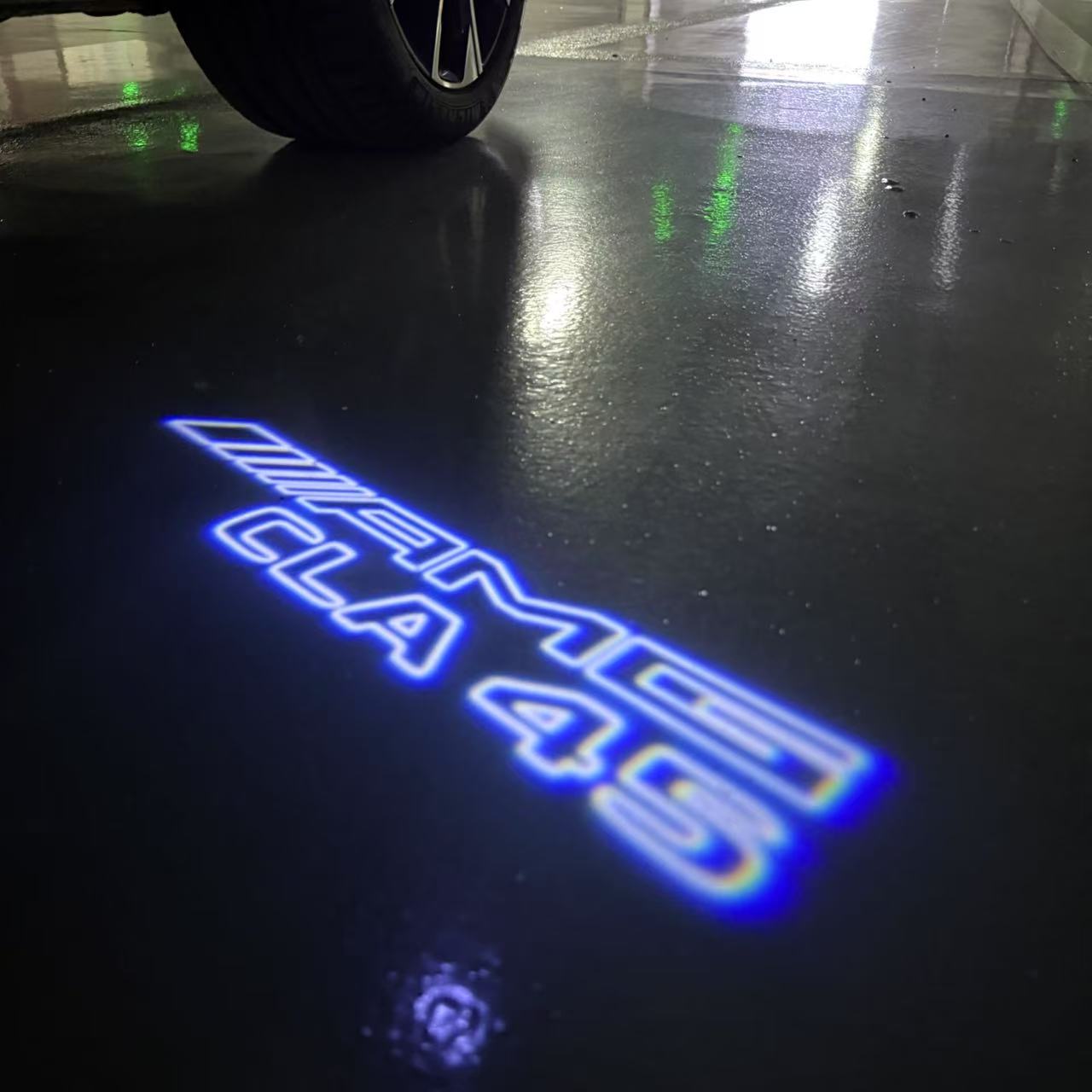 MERCEDES BENZ LOGO PROJECTOT LIGHTS Nr.03 (Menge 1 = 1 Sätze/2 Türleuchten)