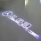 MERCEDES BENZ LOGO PROJECTOT LIGHTS Nr.03 (cantidad 1 = 1 juego/2 luces de puerta)