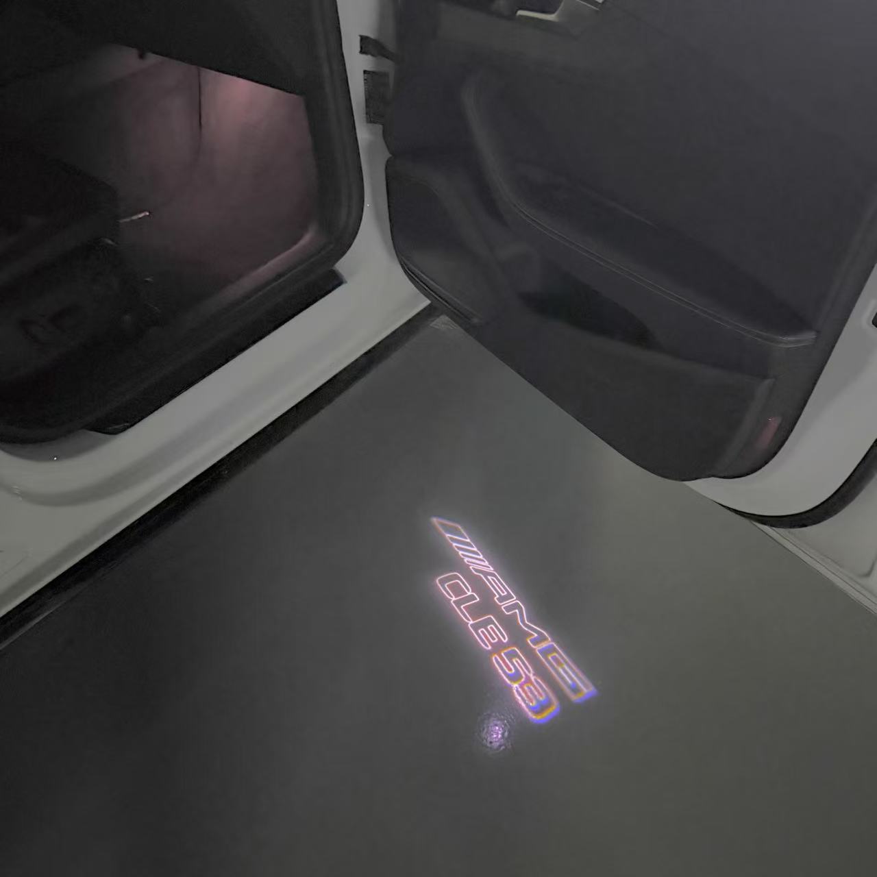 MERCEDES BENZ LOGO PROJECTOT LIGHTS Nr.03 (Menge 1 = 1 Sätze/2 Türleuchten)