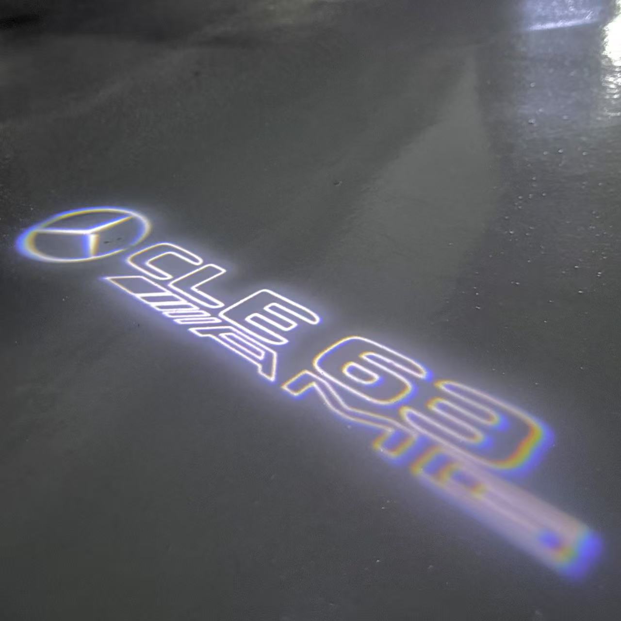 MERCEDES BENZ LOGO PROJECTOT LIGHTS Nr.03 (Menge 1 = 1 Sätze/2 Türleuchten)