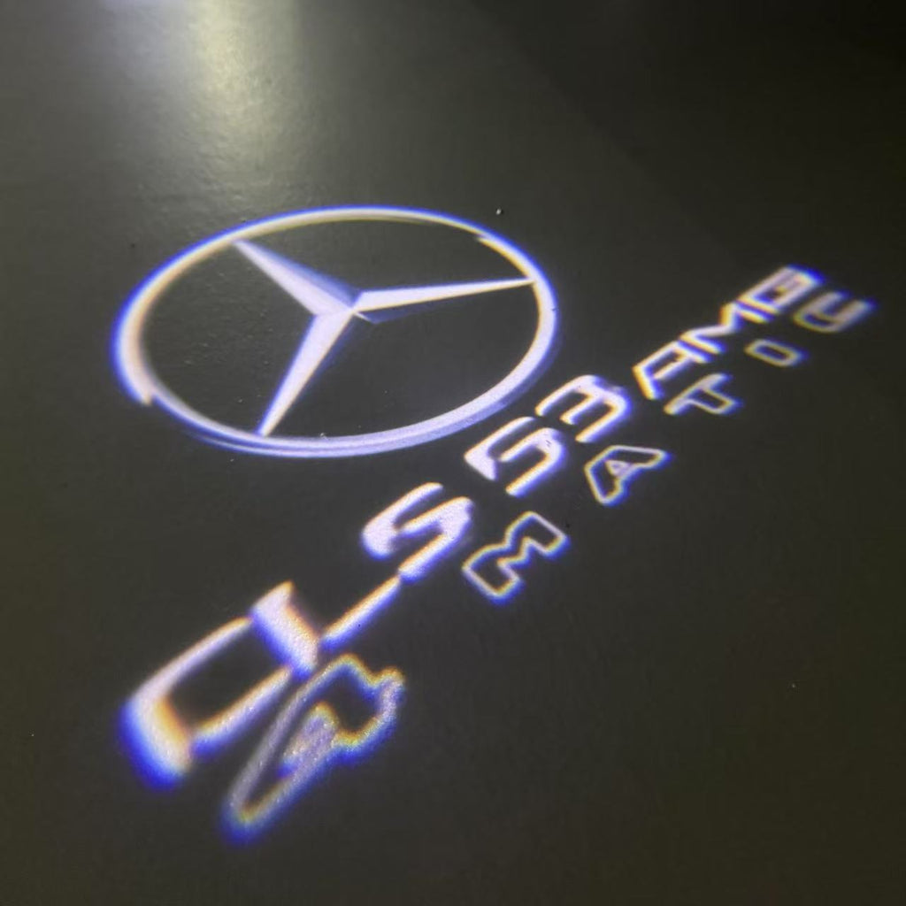 MERCEDES BENZ LOGO PROJECTOT LIGHTS Nr.03 (Menge 1 = 1 Sätze/2 Türleuchten)