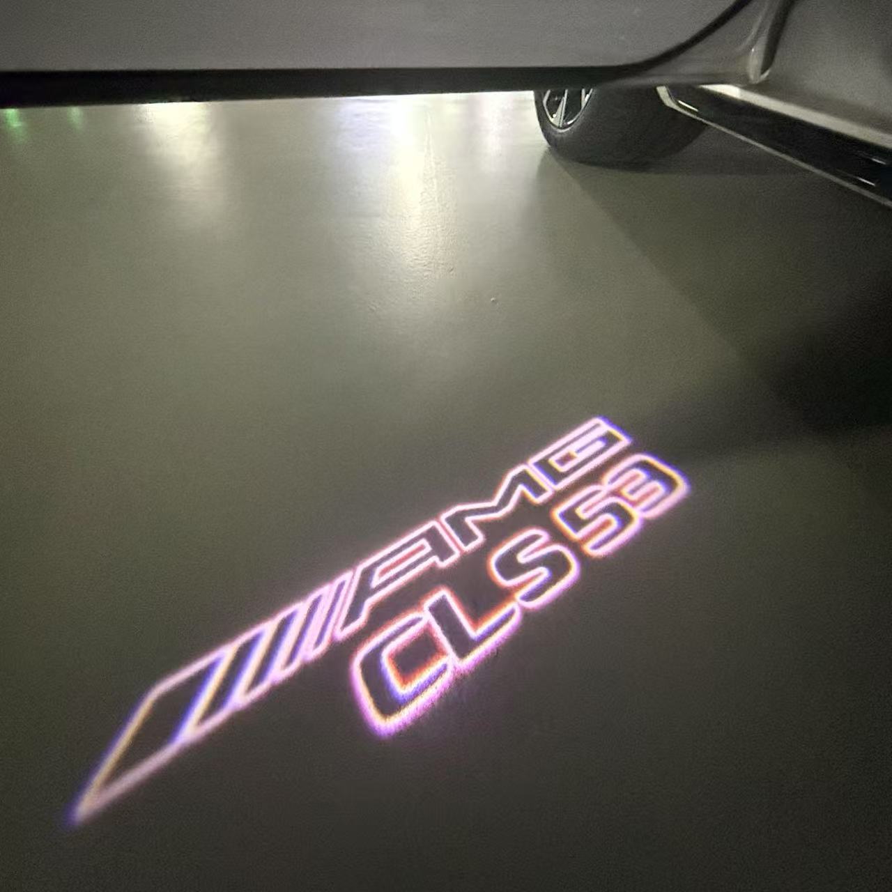 MERCEDES BENZ LOGO PROJECTOT LIGHTS Nr.03 (cantidad 1 = 1 juego/2 luces de puerta)