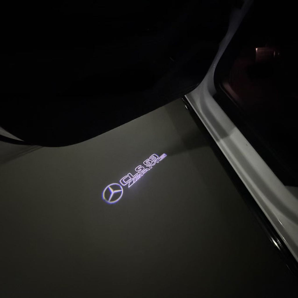 MERCEDES BENZ LOGO PROJECTOT LIGHTS Nr.03 (Menge 1 = 1 Sätze/2 Türleuchten)