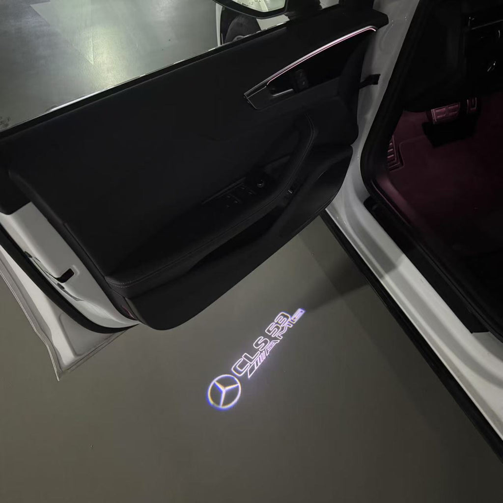 MERCEDES BENZ LOGO PROJECTOT LIGHTS Nr.03 (Menge 1 = 1 Sätze/2 Türleuchten)