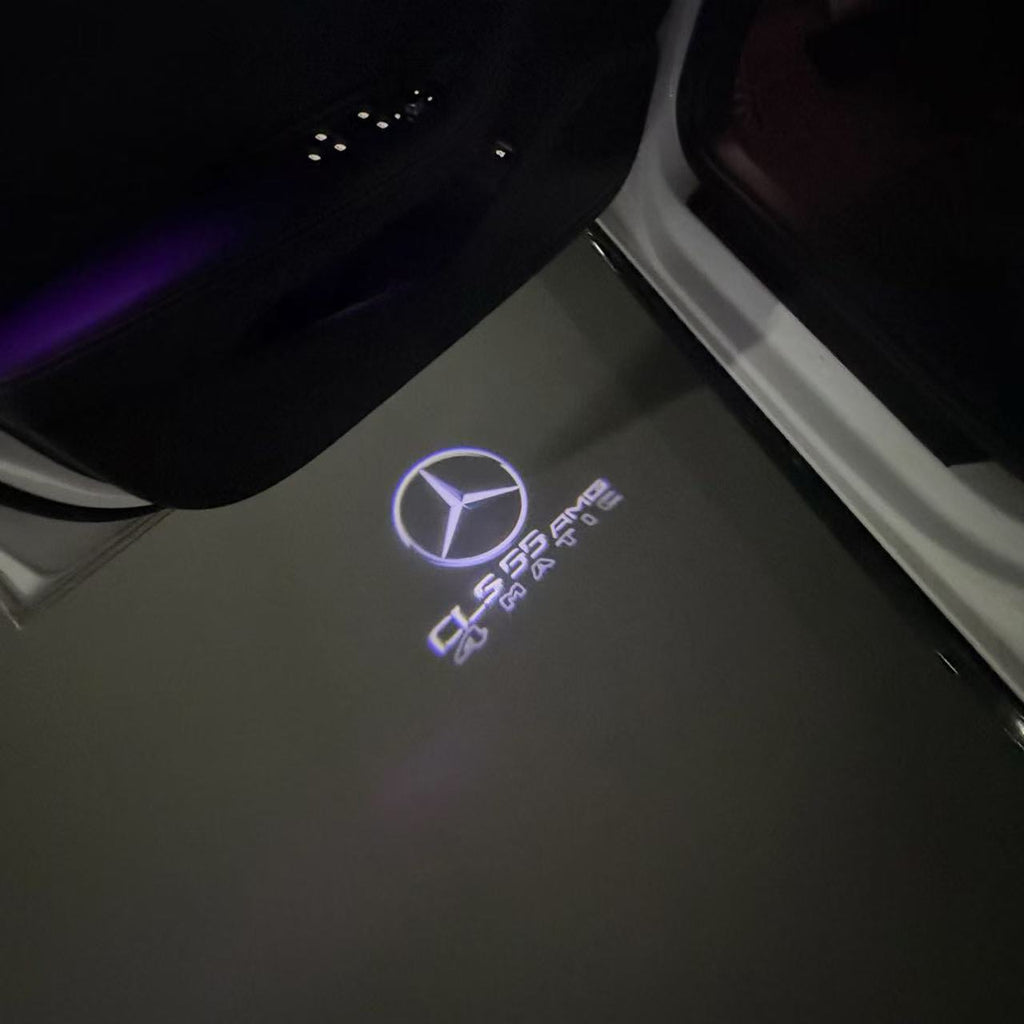 MERCEDES BENZ LOGO PROJECTOT LIGHTS Nr.03 (Menge 1 = 1 Sätze/2 Türleuchten)