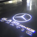 LUCI PROIETTORI LOGO MERCEDES BENZ Nr.03 (quantità 1 = 1 set / 2 luci porta)