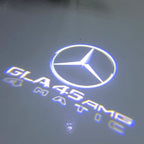 MERCEDES BENZ GLA45 AMG LOGO PROJECTOR LIGHTS  (quantity 1 = 1 sets/2 door lights)Nr.03f08