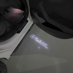MERCEDES BENZ LOGO PROJECTOT LIGHTS Nr.03 (cantidad 1 = 1 juego/2 luces de puerta)