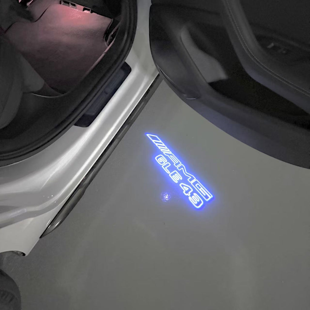 MERCEDES BENZ LOGO PROJECTOT LIGHTS Nr.03 (cantidad 1 = 1 juego/2 luces de puerta)