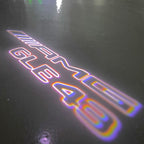 MERCEDES BENZ LOGO PROJECTOT LIGHTS Nr.03 (cantidad 1 = 1 juego/2 luces de puerta)