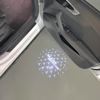 أضواء بروجكتور شعار MERCEDES BENZ رقم 03 (الكمية 1 = 1 مجموعة / 2 أضواء باب)