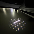 MERCEDES BENZ S 350 LOGO PROJECTOR LIGHTS  (quantity 1 = 1 sets/2 door lights)Nr.03f028