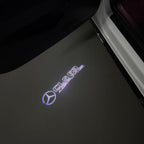 MERCEDES BENZ LOGO PROJECTOT LIGHTS Nr.03 (cantidad 1 = 1 juego/2 luces de puerta)