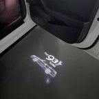 SAAB 93 LOGO PROJECROTR LIGHTS (quantity 1 = 1 sets/2 door lights) Nr.2510c