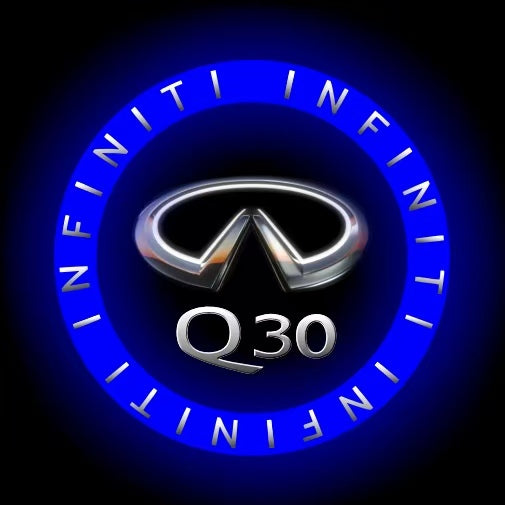 LUCI PROIETTORI LOGO INFINITI QX56 Nr.74 (quantità 1 = 1 set / 2 luci porta)