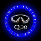 LUCI PROIETTORI LOGO INFINITI QX56 Nr.74 (quantità 1 = 1 set / 2 luci porta)