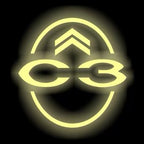 CITROËN  C3   LOGO PROJECTOT LIGHTS (quantity 1 = 1 sets/2 door lights) Nr.6024q0t0136