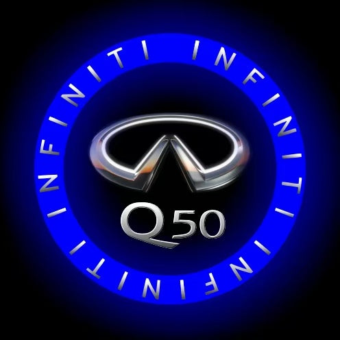 INFINITI  Q50 LOGO PROJECROTR LIGHTS  (quantity 1 = 1 sets/2 door lights)Nr.74A39